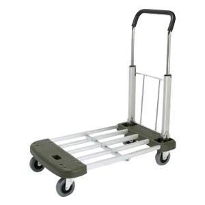 静音　アルミキャリア台車　最大積載量100kg　EX-1A　送料無料　　代引き不可　送料無料 メーカー直送 期日指定・ギフト包装・注文後のキャンセル・返品不可 ご