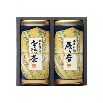 宇治森徳　宇治銘茶　鳳翠　ギフトセット(宇治茶(香)80g・宇治雁ケ音80g)　RA-20　送料無料　　代引き不可　送料無料 メーカー直送 期日指定・ギフト包装・注文｜nomubarajapan