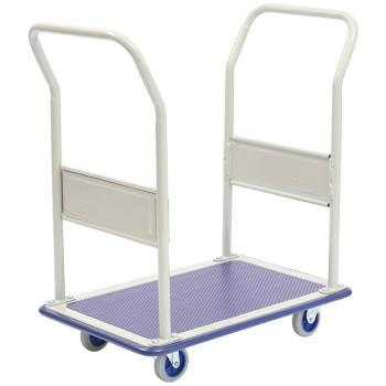 金沢車輌 業務用台車 小型スチール台車 両ハンドル固定式 耐荷重150kg NHT-103　送料無料　　代引き不可　送料無料 メーカー直送 期日指定・ギフト包装・注文 両ハンドル台車 金沢車輌の通販