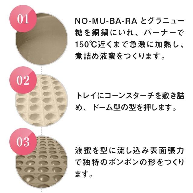 ボンボン NO-MU-BA-RA BONBON 10粒入 キャンディー ローズ 薔薇
