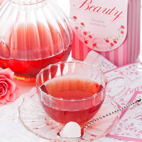 楽天市場 ハーブティー No Mu Ba Raボーテ Beauty 10包入 ローズ 薔薇 Nomubara ノムバラ ハイビスカス あすつく送料無料 ホワイトデー