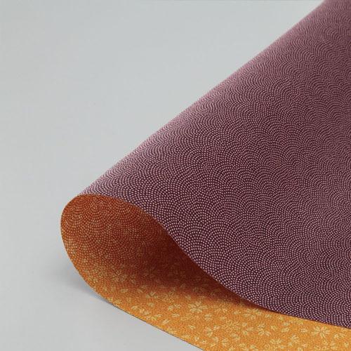 風呂敷 業務用 100枚セット 54％OFF 両面柄 一越織 尺三巾 50cm 日本製 京都 製 和柄 サメ 小桜 リバーシブル 全3色 ポリエステル 卸 送料無料の画像