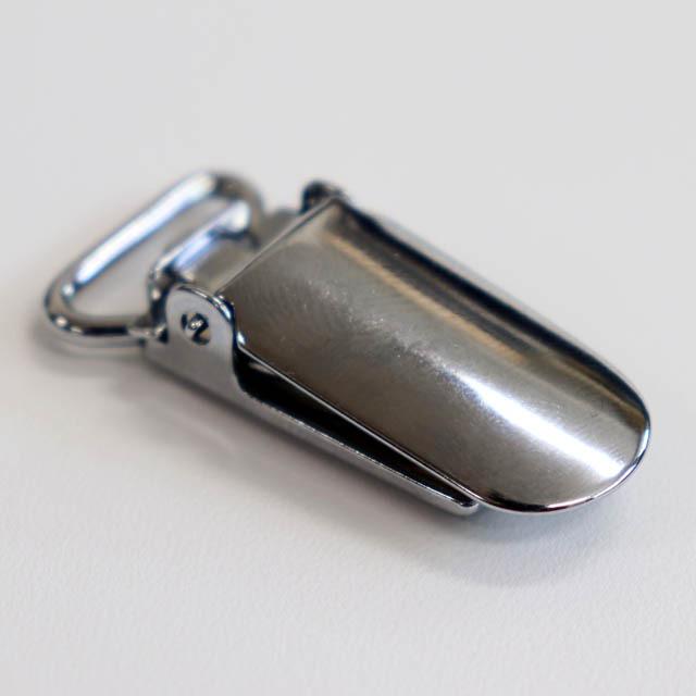 サスペンダー クリップ 15mm幅用 ゴム付き No19 シルバー クローム メッキ 日本製 スーツなどデリケートな生地に痕を残さない金具 Nomura Y Hcsp003 直販ベルト専門店nomura 通販 Yahoo ショッピング