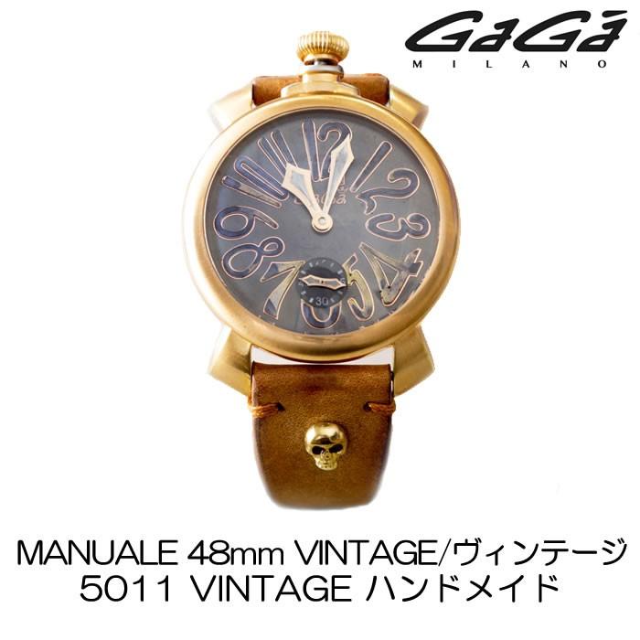 Gaga Milano Manuale 48mm Vintage 5011 柿谷曜一朗モデル 5001 0001 01 ダイヤモンドのノムラジュエリー 通販 Yahoo ショッピング