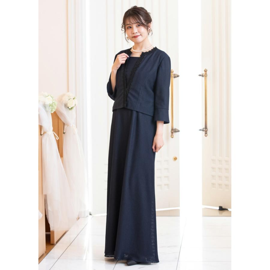結婚式  フォーマル レース ジャケット 母親   大きいサイズ 黒 ピアノ 大人 ロングドレス  ボレロ 大きいサイズ 小さいサイズ(804)日本製 |  | 16