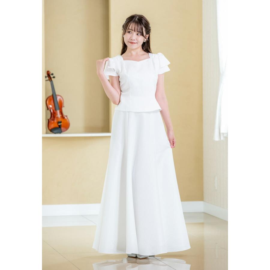 演奏会ブラウス 折り紙 ブラウス コーラス 衣装 黒 白 レッド イエロー