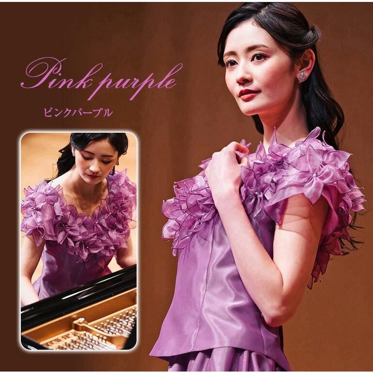 演奏会ブラウス 合唱ブラウス コーラス衣装 演奏会 白 黒 ピンク