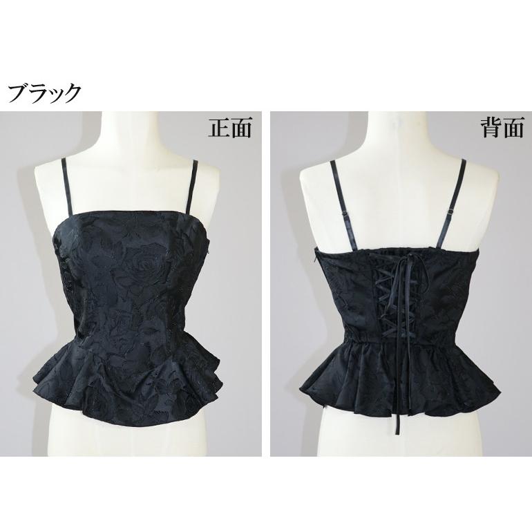 ラ*ネ様 ブラックピースナウ ジャンスカ　三段フリル　ダマスクジャガード　B.P コウベレタス KOBE LETTUCE フェイクウールフレアジャンスカ [E3239