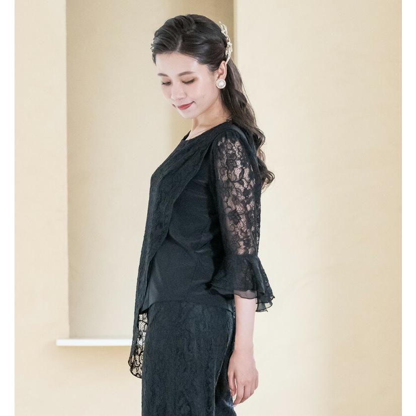 演奏会ブラウス 合唱ブラウス ブラウス 演奏会 黒 フォーマル レース