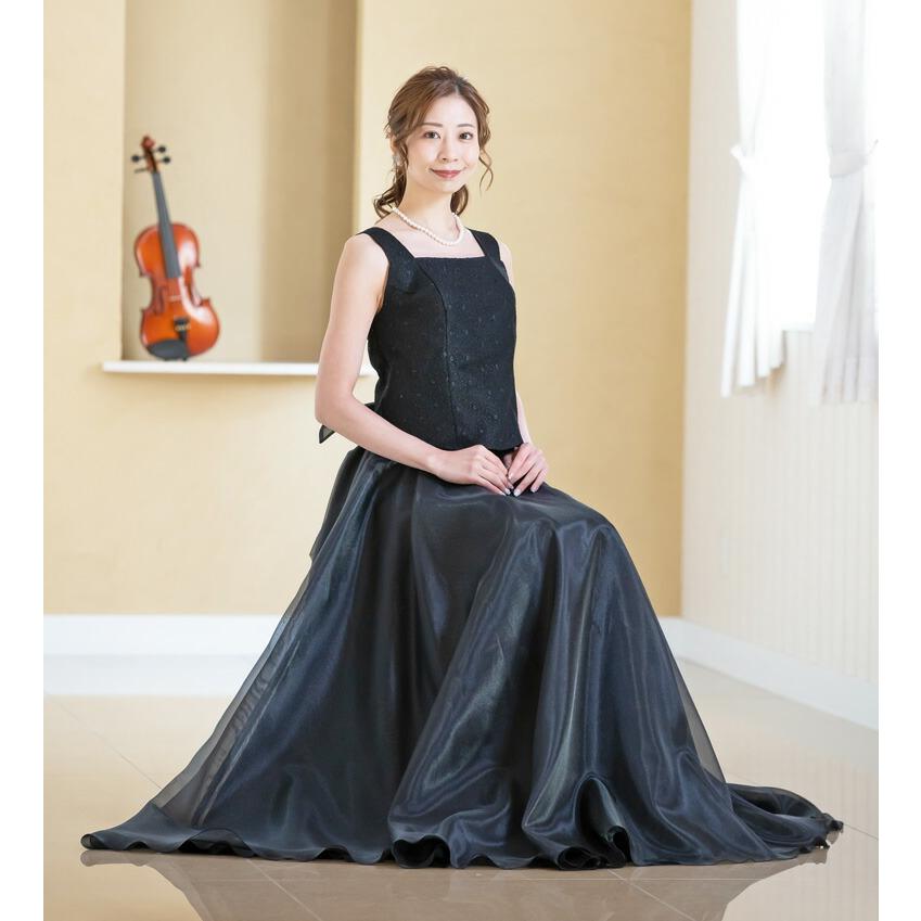 12着 限定制作】演奏会ブラウス ブラウス 演奏会 黒 フォーマル