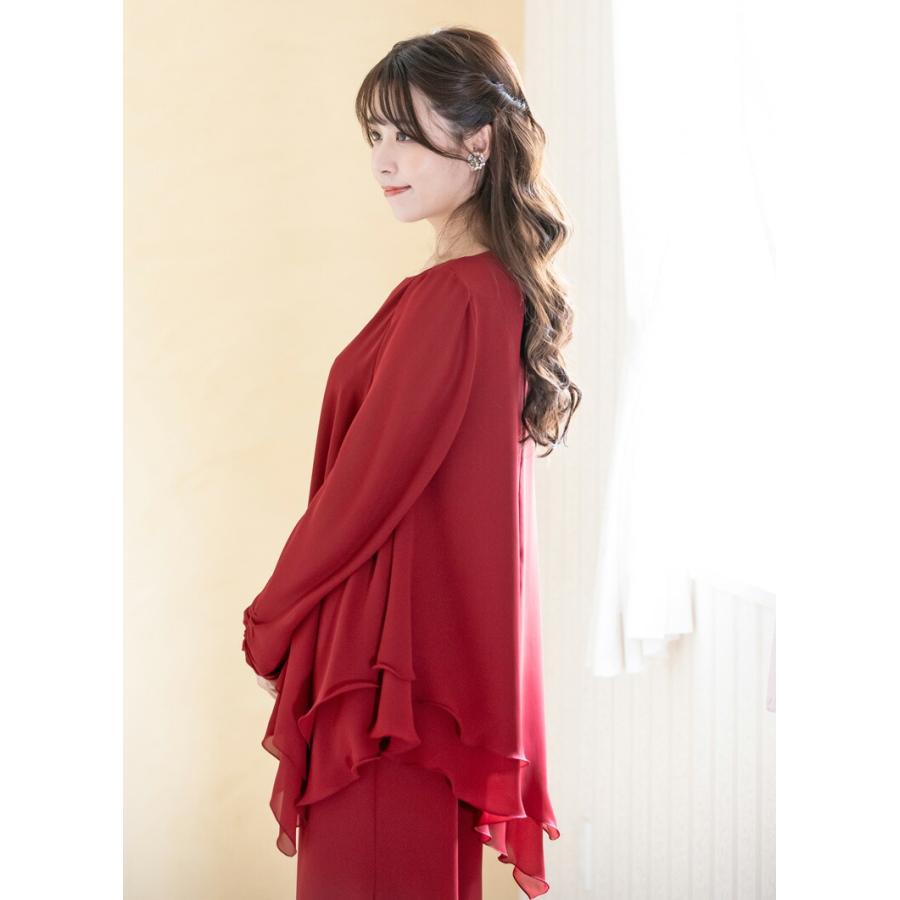 未使用‼️ayane(アヤン） ジョーゼットブラウスシフォン ブラウス moment+ ブラウス シャツ シフォンジョーゼットウエストリボンチュール