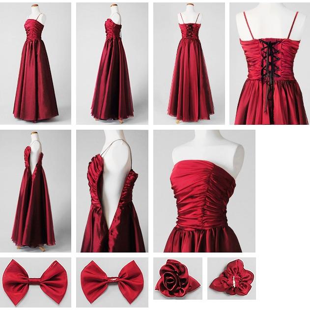 ジュネビビアン ロングドレス ステージドレス 演奏会 発表会 9号