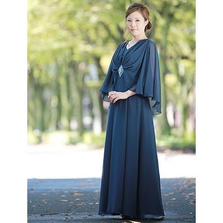 フォーマル ドレス シフォンジョーゼット ロングドレス ステージ衣装  