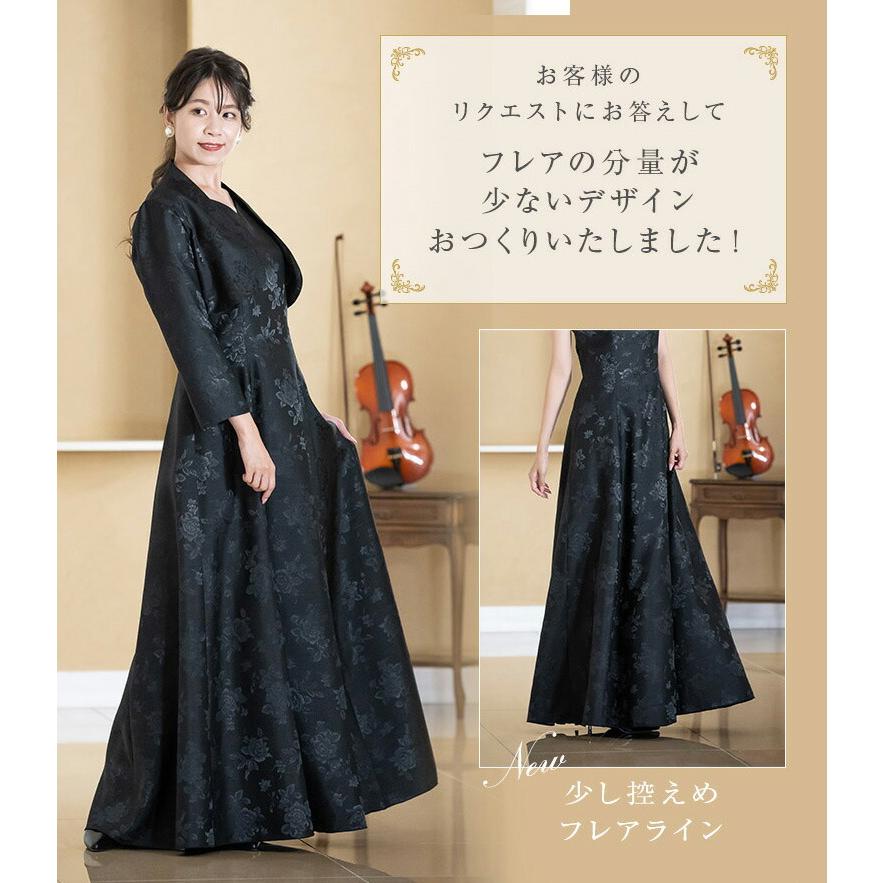 マザーズドレス フォーマルドレス 母親 結婚式 50代 薔薇柄 マザーズドレス フォーマルドレス 母親 結婚式 50代 薔薇柄