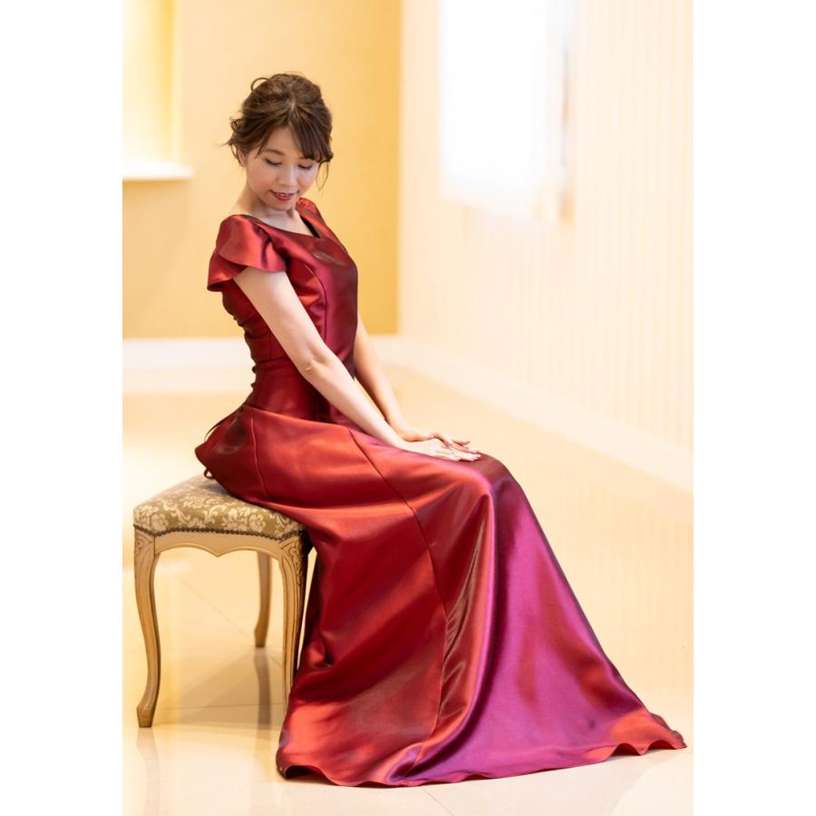 演奏会用ドレス ロングドレス サテンシャンタン 2way ドレス 演奏会用ドレス ロングドレス サテンシャンタン 2way ドレス