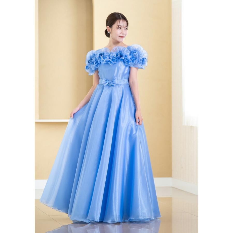 演奏会用ドレス ピアノ 中学生 高校生 大人 オーガンジー オフ