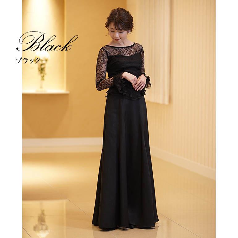 フォーマル 黒 ロングスカート シャンタン スカート（sk3074） : 演奏