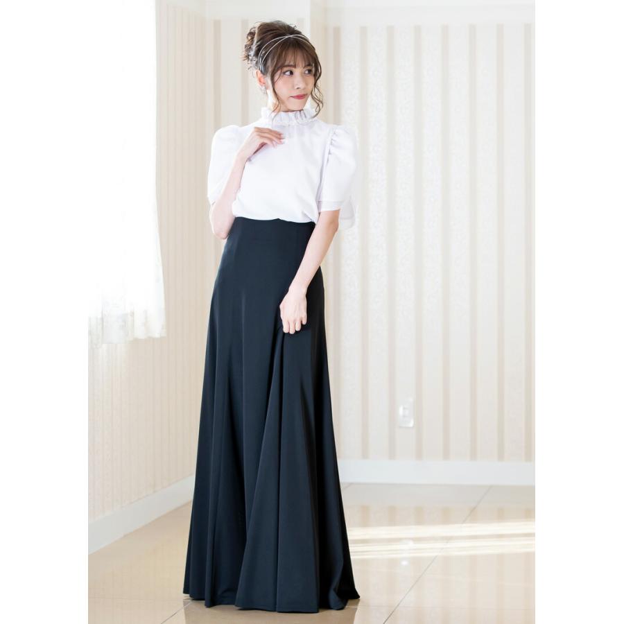 ロングスカート 黒 演奏会 コーラス 合唱 マーメイド Iライン スカート