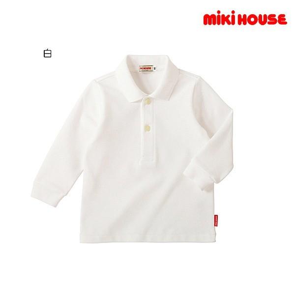 ミキハウス MIKIHOUSE　長袖ポロシャツ【日本製】｜non