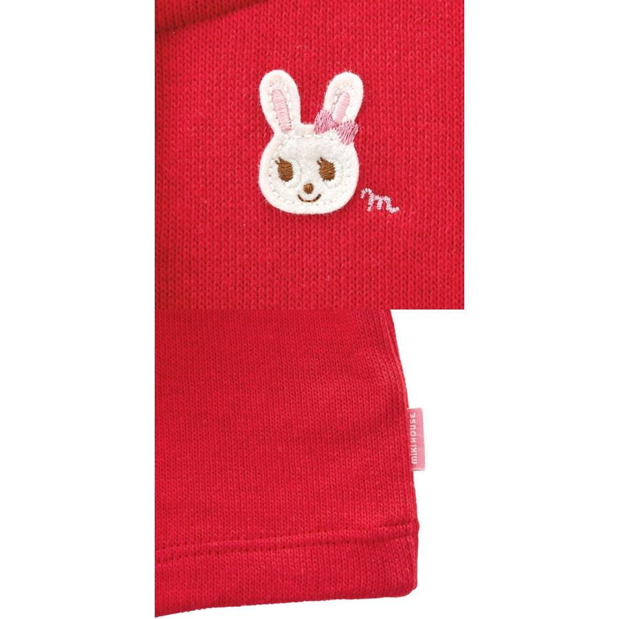 MIKI HOUSE ミキハウス MIKIHOUSE うさこ 接結ダブルフェイス