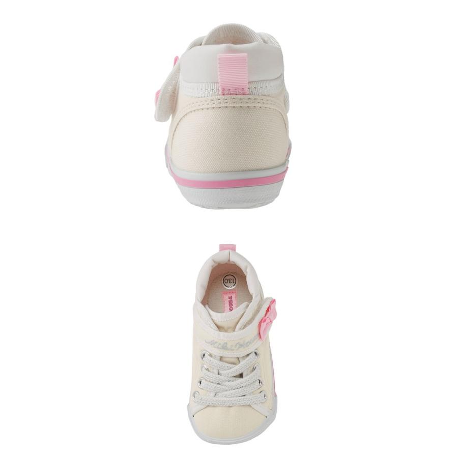 【関税込み】ミキハウス MIKIHOUSE　ミニリボン付きセカンドベビーシューズ【日本製】【送料無料】【ベビー】【キッズ】 靴下のような履き心地