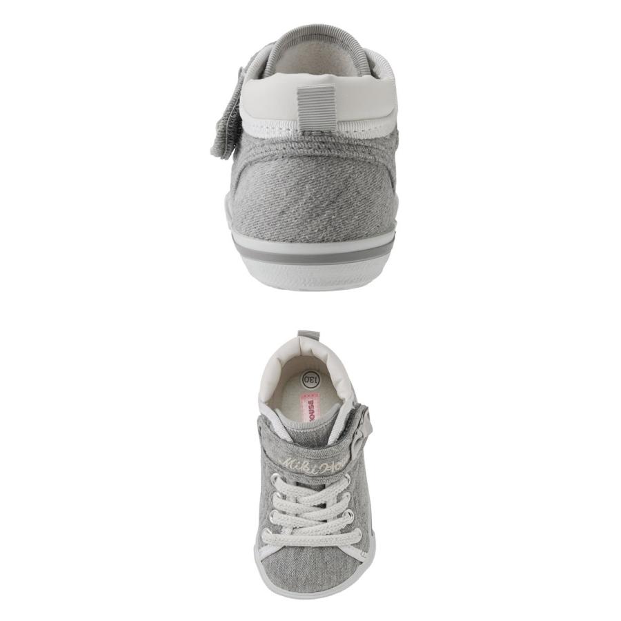 【関税込み】ミキハウス MIKIHOUSE　ミニリボン付きセカンドベビーシューズ【日本製】【送料無料】【ベビー】【キッズ】 靴下のような履き心地