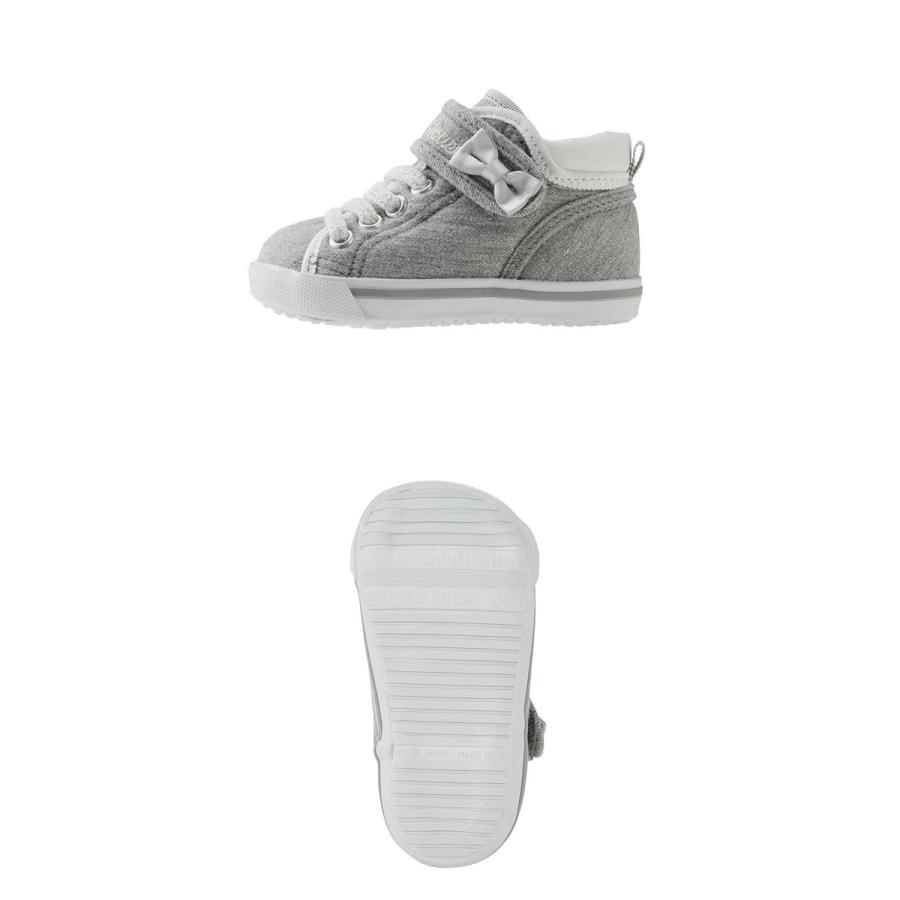 【関税込み】ミキハウス MIKIHOUSE　ミニリボン付きセカンドベビーシューズ【日本製】【送料無料】【ベビー】【キッズ】 靴下のような履き心地