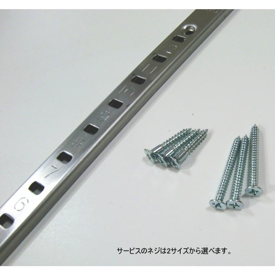 ステンレス棚受けレール（ダボレール・棚柱・ダボ柱・棚柱・棚DIY
