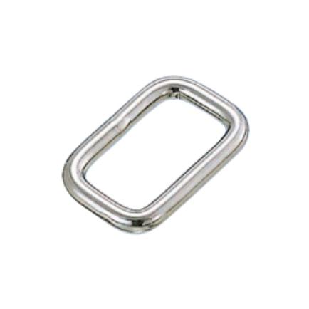 ステンレス 四角リング 線径5ミリ 内径26×15ミリ 20個セット RQ-5-25