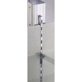 棚　DIY　ASF-1　 チャンネルサポート（ガチャ柱・棚柱） クローム 1200ミリ　　1本単位 |  | 06