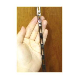 棚　DIY　ASF-1　 チャンネルサポート（ガチャ柱・棚柱） クローム 1200ミリ　　1本単位 |  | 07