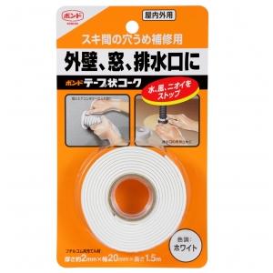 すき間の穴埋め補修用 コニシボンド テープ状コーク ホワイト 排水口や外壁の隙間に R01 ノナカ金物店 通販 Yahoo ショッピング