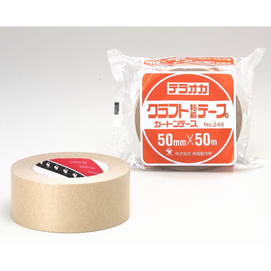 中東情勢により納期がかかる場合がございます。クラフト粘着テープ