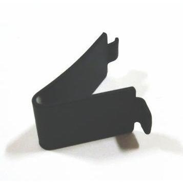 ダボレール用ステンレス棚受け爪 ブラック塗装 単品 LS-719B【黒爪