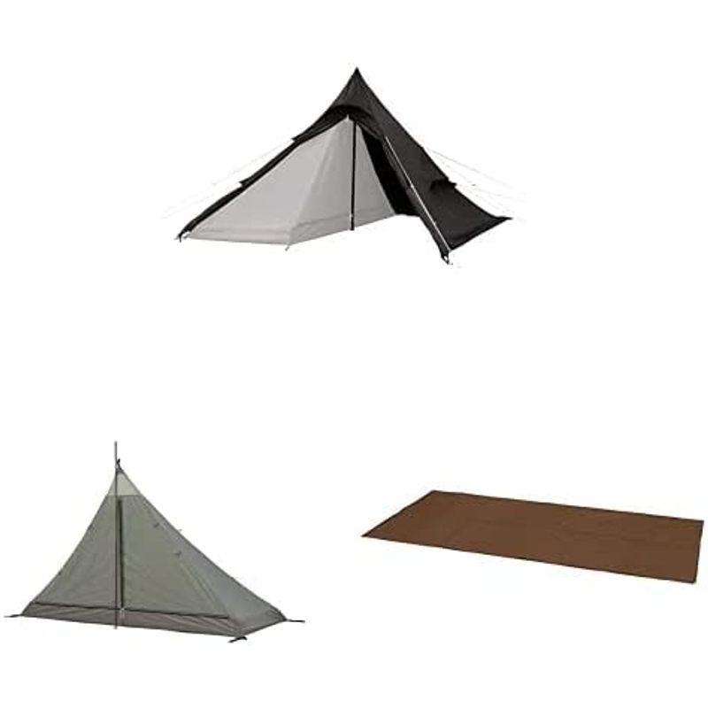 63%OFF!】【63%OFF!】DOD(ディーオーディー) ワンポールテントRX(M)1?4人用 スカート付き ポリエステル ブラック ハーフサイズ(インナーテント マット タープ、テント設営用品 DOD(ディーオーディー) ワンポールテントRX(M) TC1~4人用 スカート付き TCフライ T3-949-BK ブラック (約)W30
