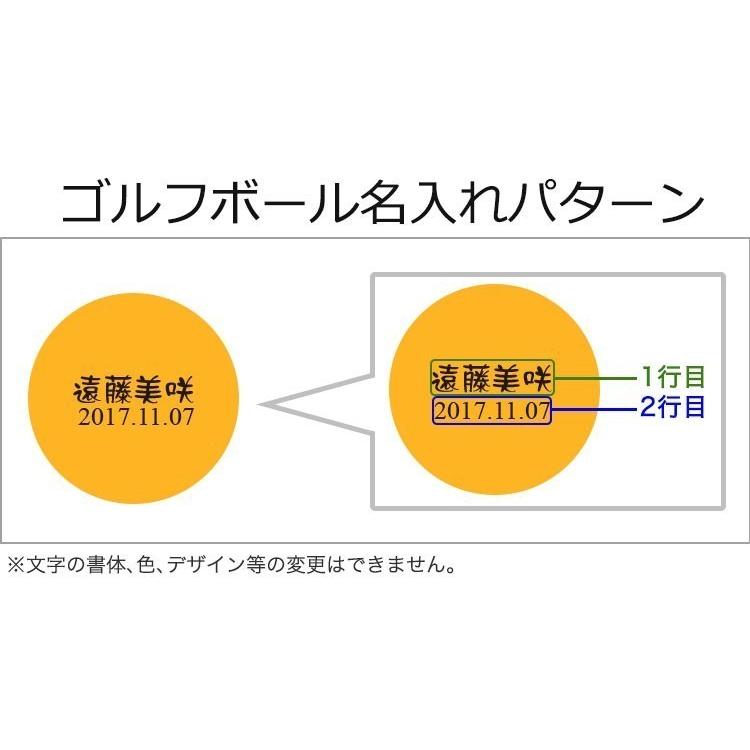 ≪即日発送≫ ギフト 名入れ カラーゴルフボール マット仕様 ９個 キャスコ キラスターV イラスト 誕生日 プレゼント 女性｜nonbiriya｜06