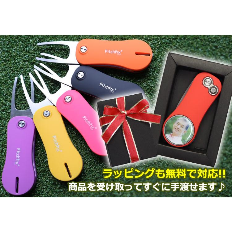 GHOGolf グリーンフォーク ゴルフマーカー 写真入り 【グリーン