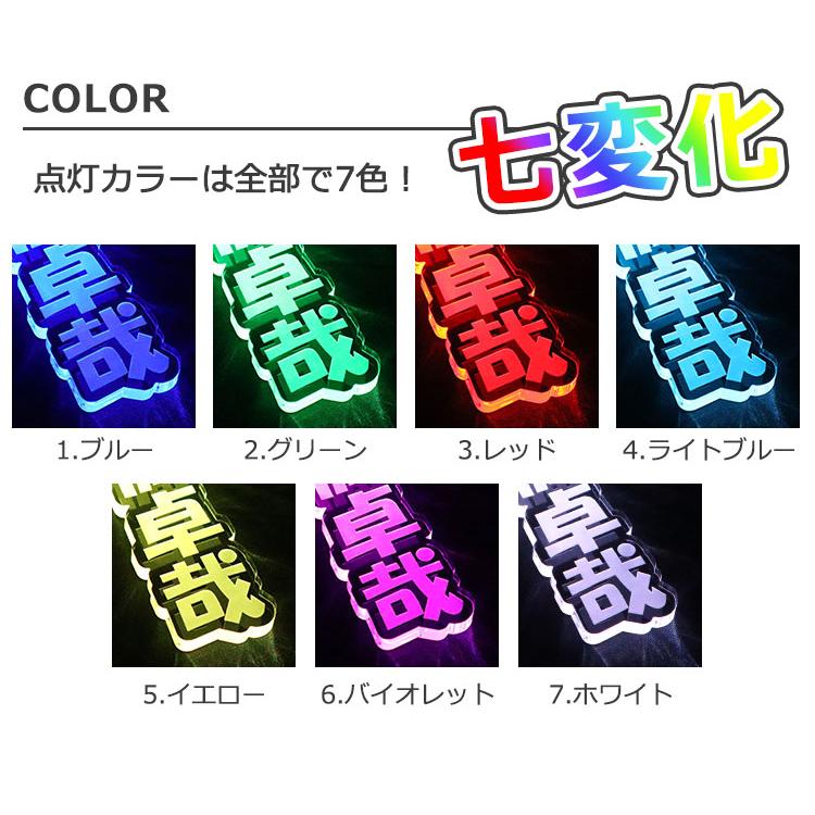 LEDライト キーホルダー 【推しネーム】 推し活グッズ バッグ トートバッグ ネームタグ 名入れ 名前 名札 オーダー プレゼント ギフト ledライト GHOGolf NEW25 |  | 07