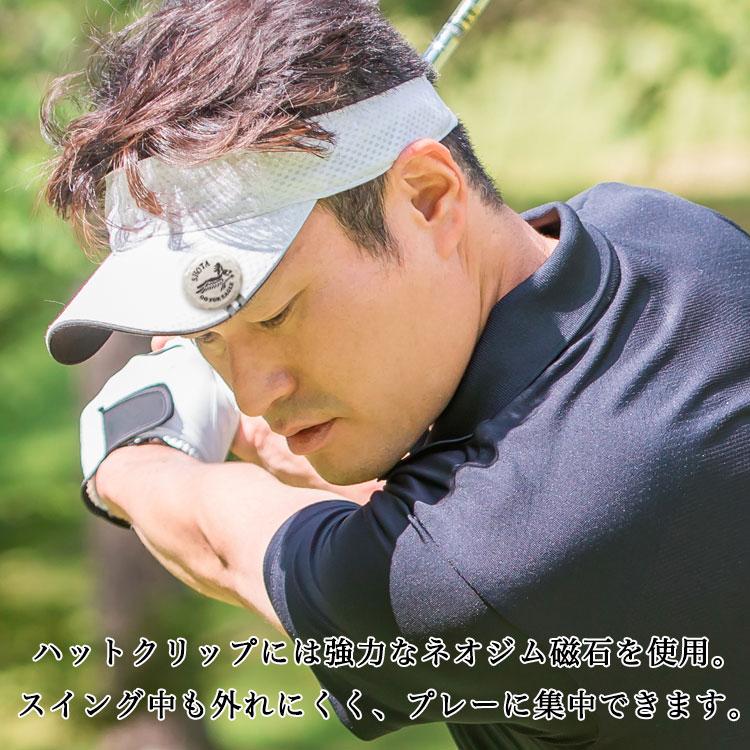 名入れ ゴルフマーカー & ハットクリップ 【ネイビー フラッグ】/ 槌目 真鍮 ステンレス / マグネット オリジナル おしゃれ プレゼント GHOGolf NEW26 | GHOGolf | 05