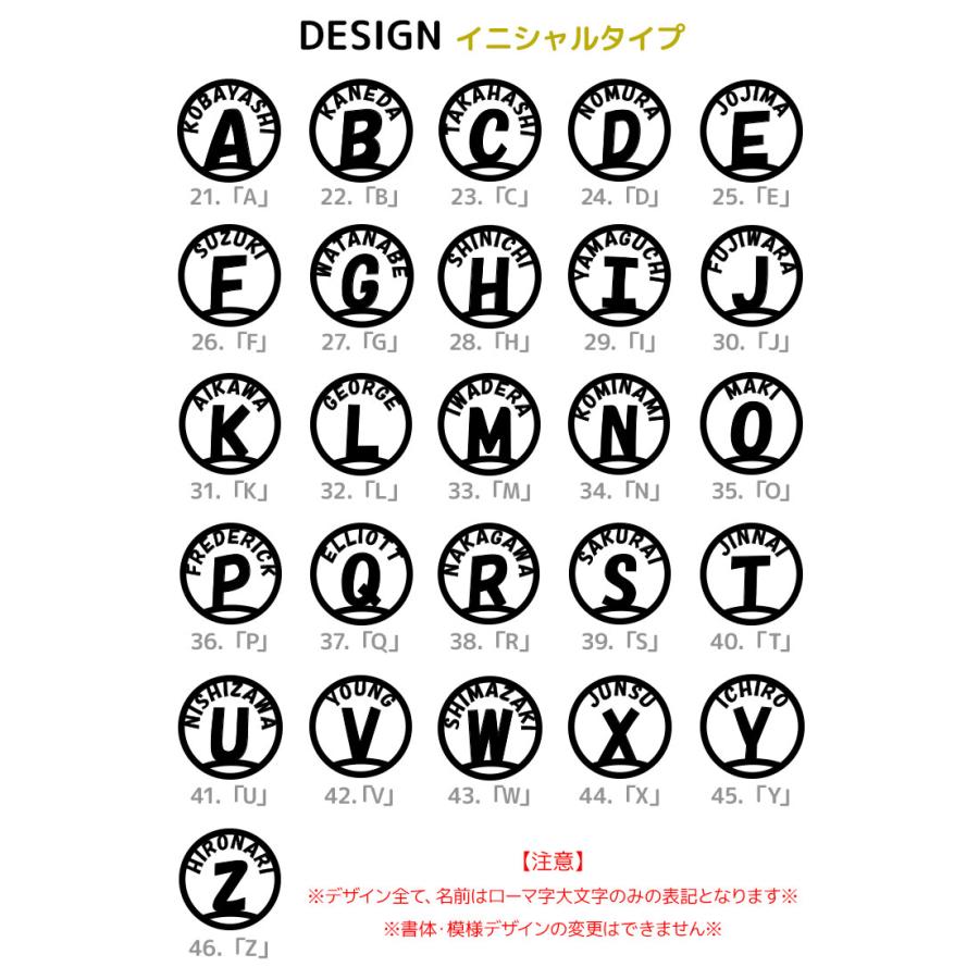 ゴルフマーカー 名入れ 40mm 【ステンレス切り文字 ゴルフマーカー MINE】 ローマ字 大きいサイズ おしゃれ 名前 プレゼント マグネット ゴルフグッズ GHOGolf | GHOGolf | 12