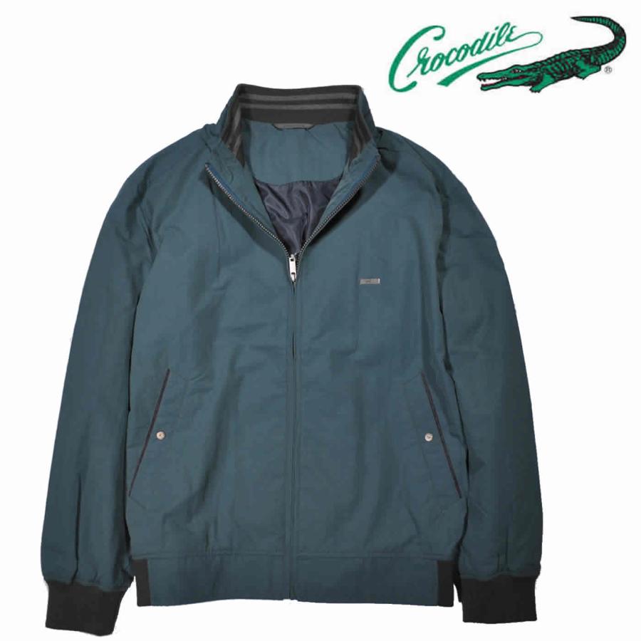 Crocodile（クロコダイル） ブルゾン コーチジャケット 長袖 綿混 