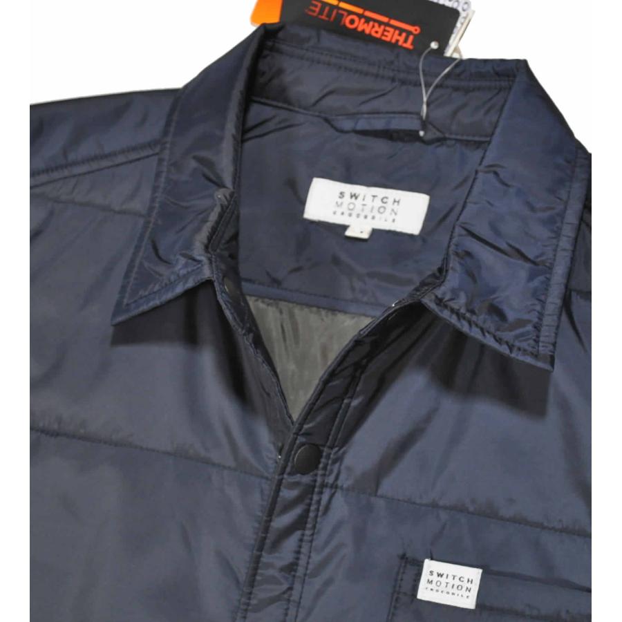 Crocodile（クロコダイル） 軽量ブルゾン 長袖キルト中綿ジャケット