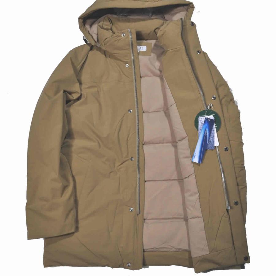 Crocodile（クロコダイル） ダウンコート 長袖フード付き ストレッチ撥