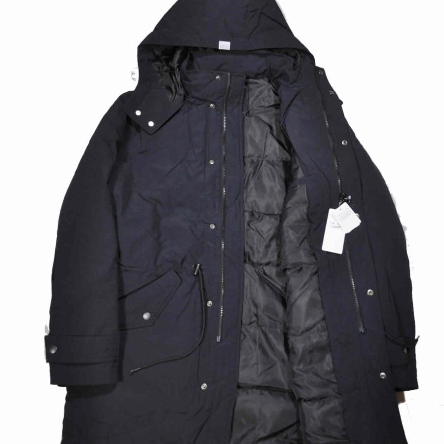 【新品未使用品】クロコダイル　ダウンコート　LL レディース ウールライク ロング ダウンコート【一部店舗限定】通販