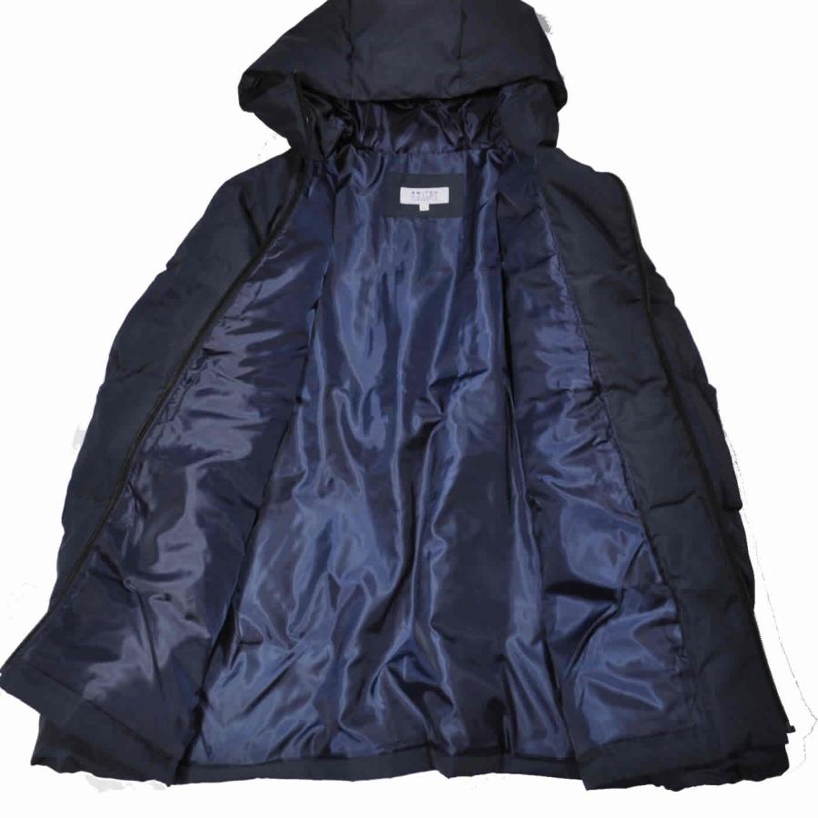 クロコダイル　ダウン　ブルー Crocodile（クロコダイル） ダウンジャケット 長袖 軽量キルトブルゾン