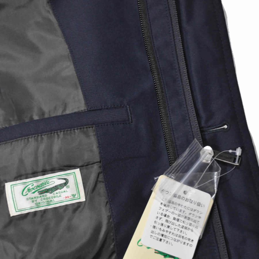 Crocodile（クロコダイル） ダウンコート 長袖 中綿ダウンライナー 