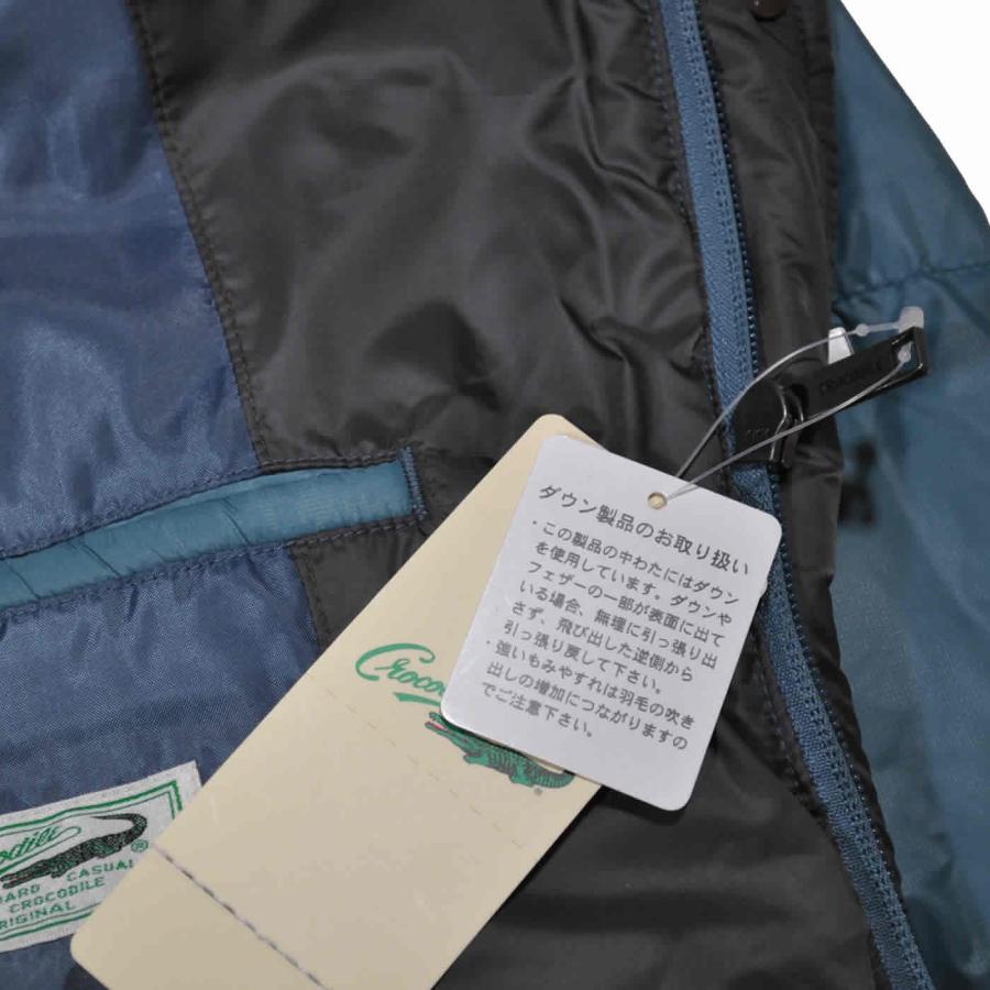Crocodile（クロコダイル） ダウンコート フード付き 軽量ソフト