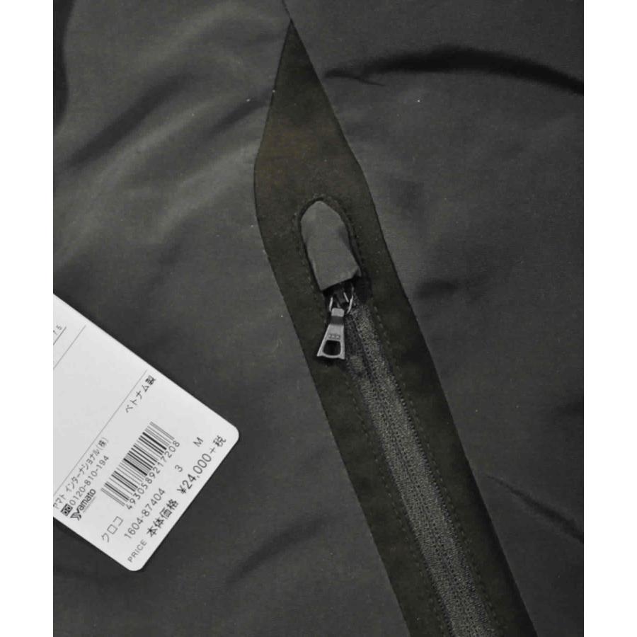 Crocodile（クロコダイル） ダウンコート ショート モスピーチ フード