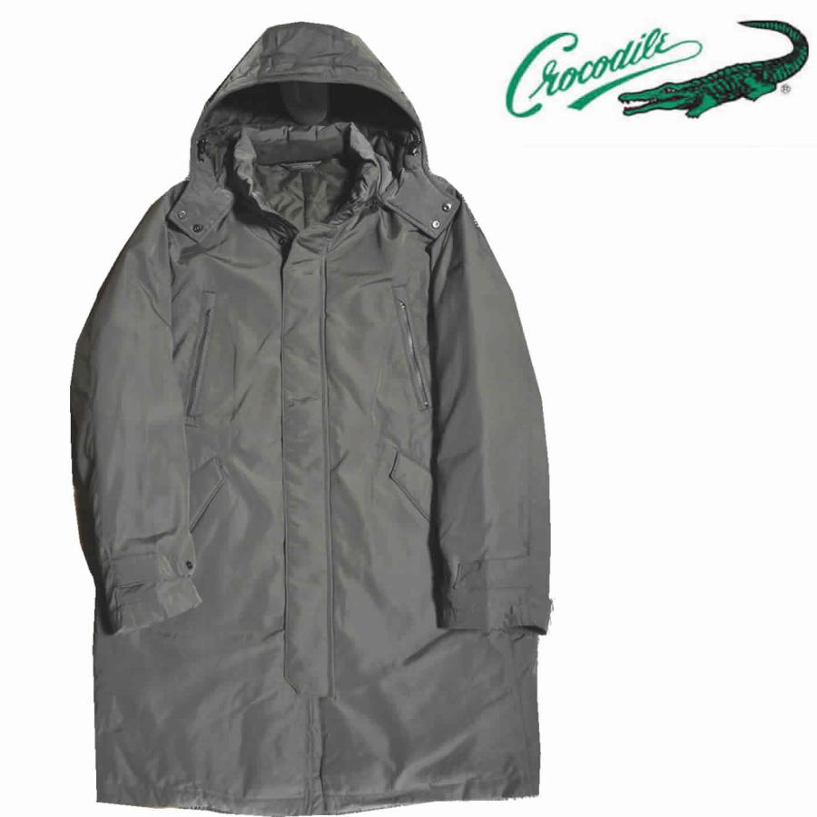 Crocodile（クロコダイル） ダウンコート フード付き Mサイズ 3