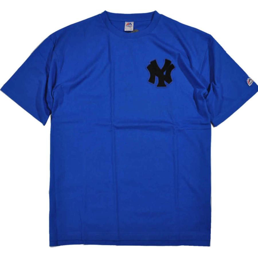 MAJESTIC ヤンキース Tシャツ BIGシルエット カラーTシャツ